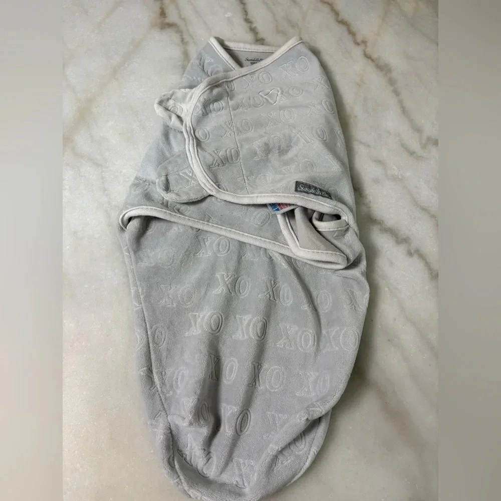 Gray Baby Swaddle OS